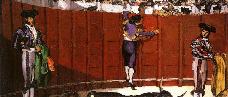 Edouard Manet The Bullfight Norge oil painting art